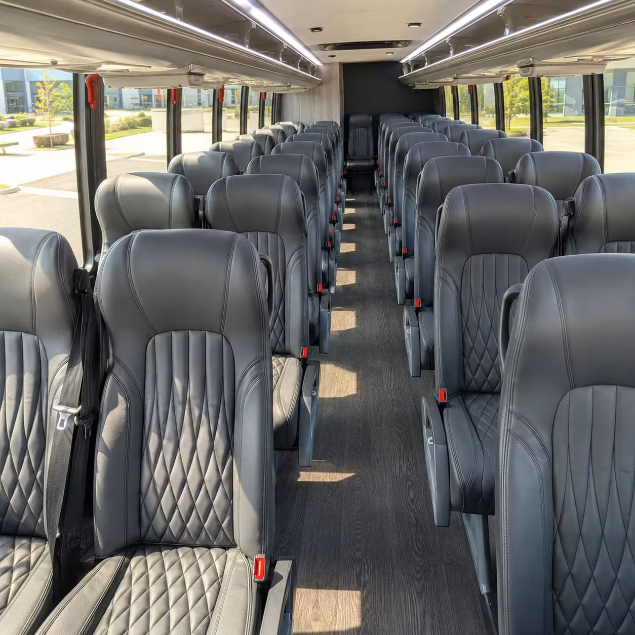 35 passenger minibus inside