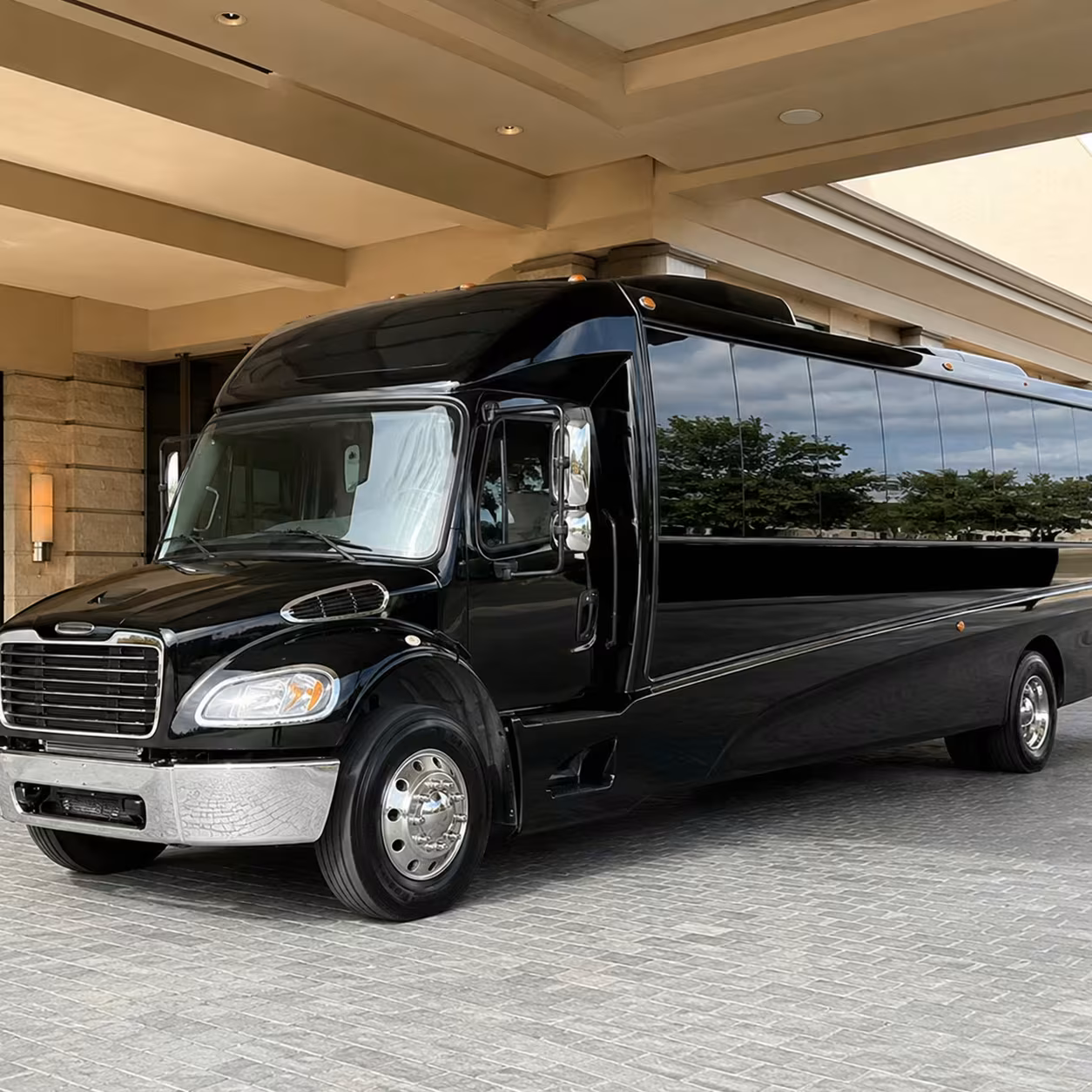 denton county construction and worksite minibus rentals
