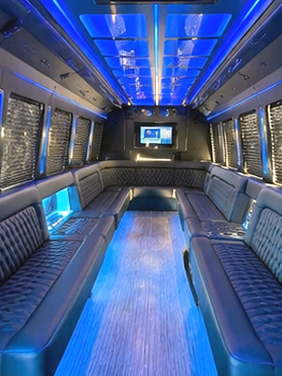 denton prom party buses from campus to venue