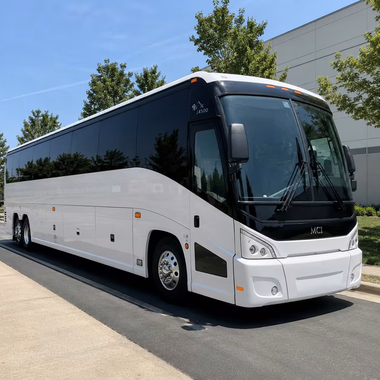 denton shuttle buses for large church events and conferences