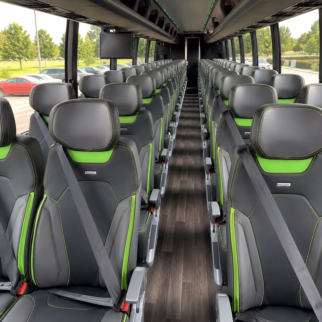 denton sports team charter bus rentals for long distance trips