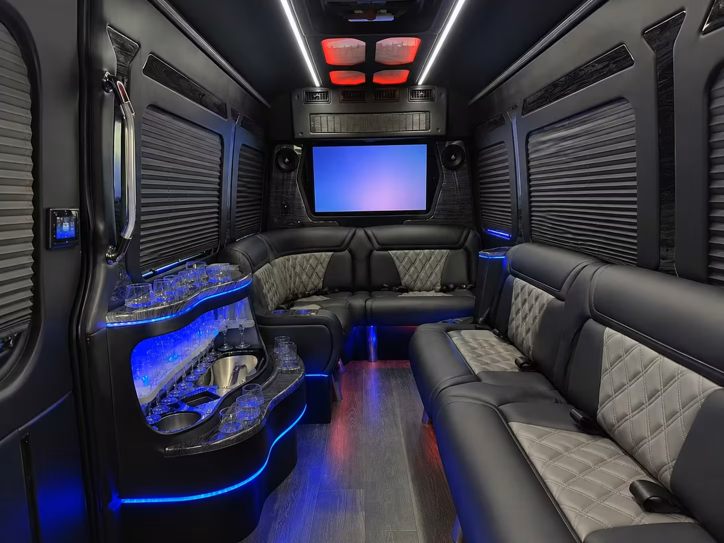 instant online prom bus pricing for denton texas