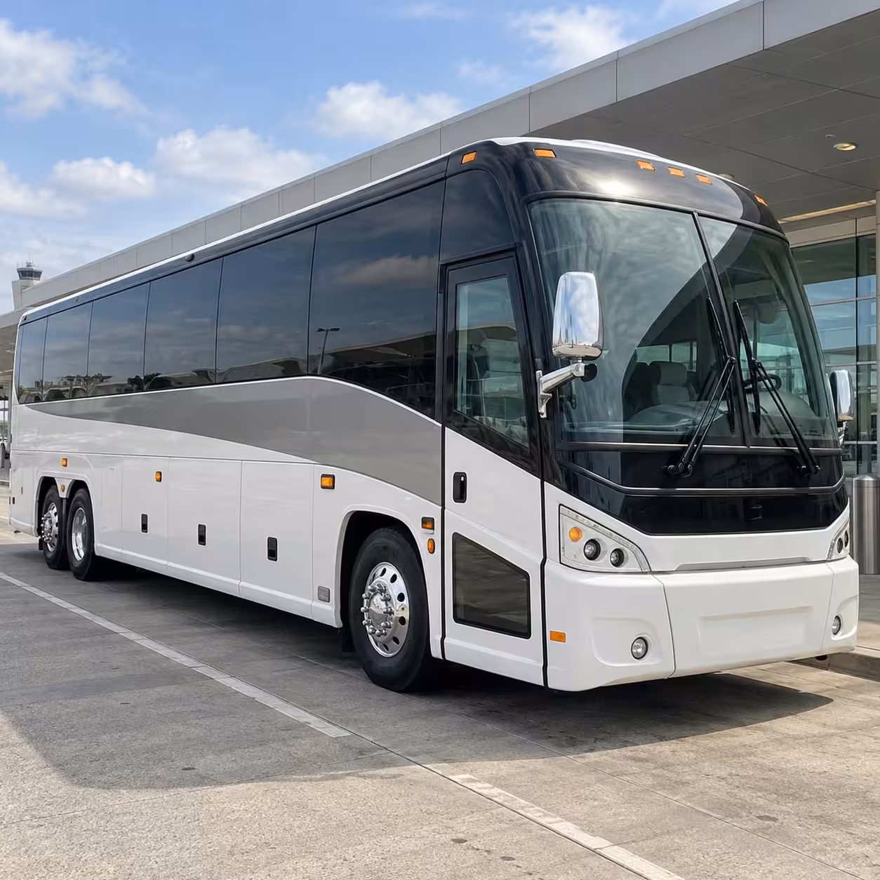unt mean green game day shuttle bus rentals in denton