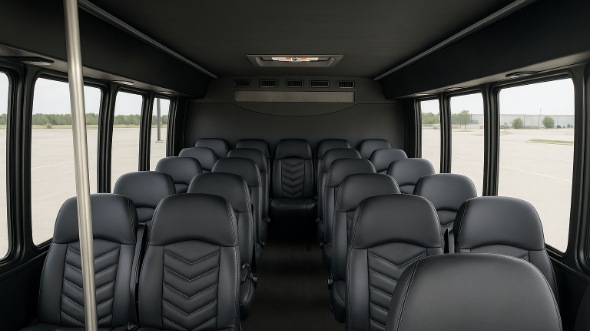 18 passenger minibus interior denton