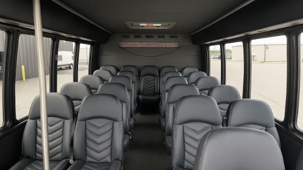 25 passenger minibus interior denton