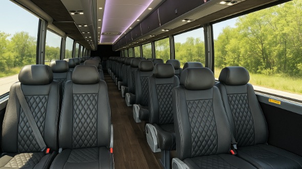 35 passenger minibus interior denton