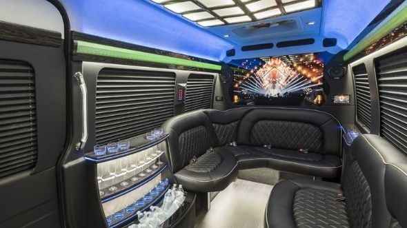 denton sprinter limo rental inside