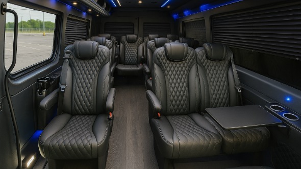denton sprinter van with driver rental