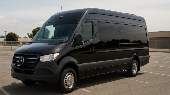 sprinter van with driver denton