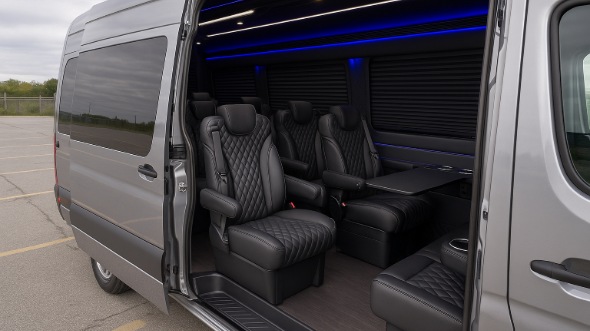 sprinter van with driver interior denton